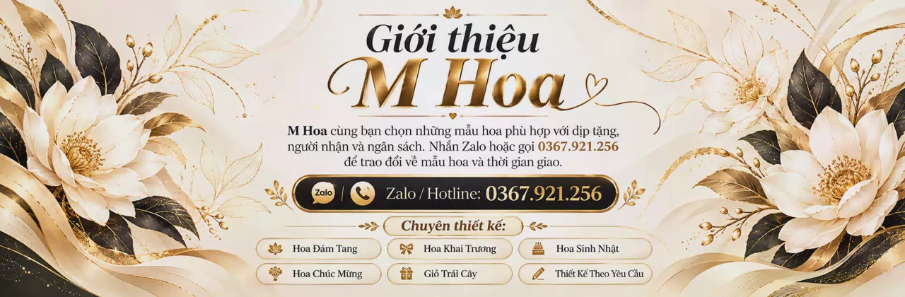 Ảnh bìa Shop hoa tươi Xã Trừ Văn Thố Hồ Chí Minh - Cùng bạn gửi lời cảm ơn